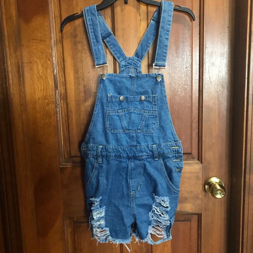 Overall Shorts S/M